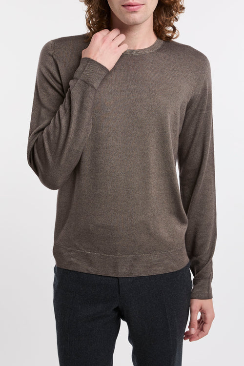 Drumohr Knitwear Brown Sweaters-2