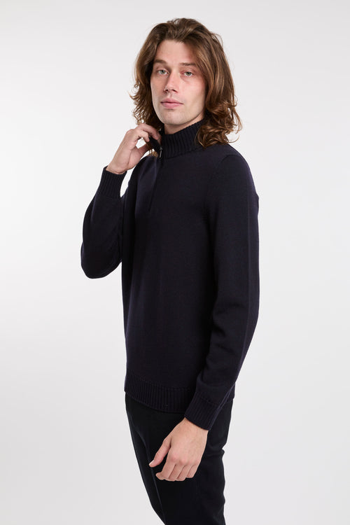 Drumohr Knitwear Blue Sweaters-2