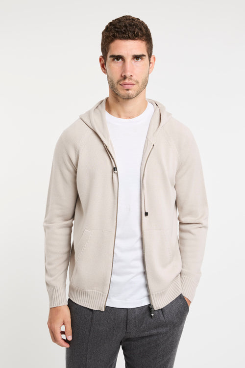 Beige Drumohr Pullover