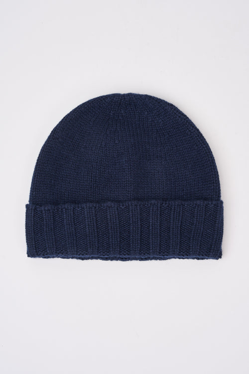 Drumohr Beanie 7724 Cashmere Blue