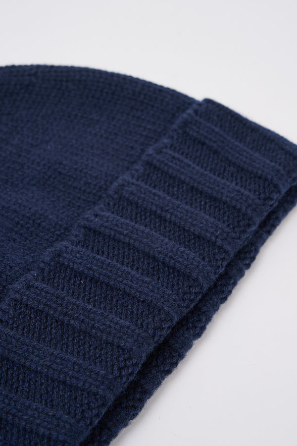 Drumohr Beanie 7724 Cashmere Blue - 2