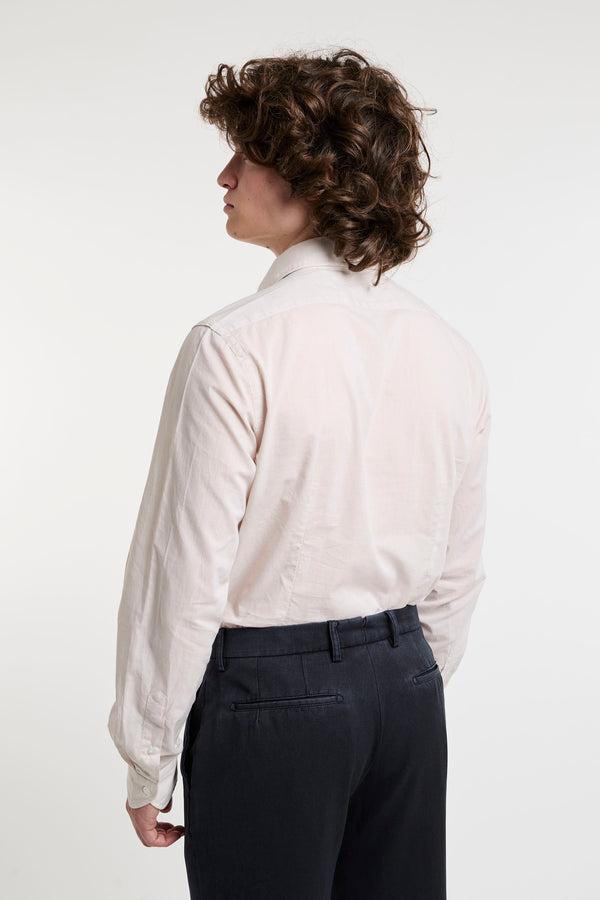 Camicia in cotone tinta unita - 6