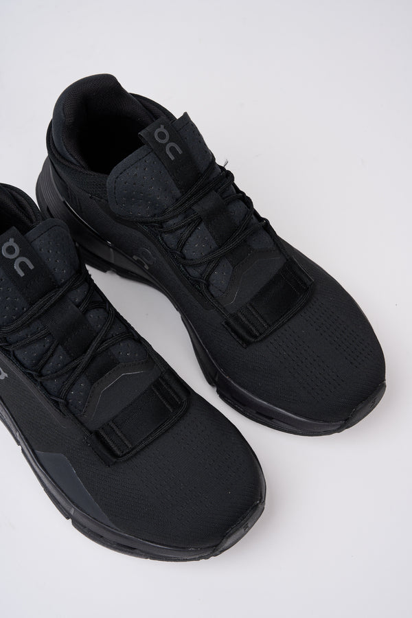 Black Fabric Cloudnova 2 Sneakers by On - 3