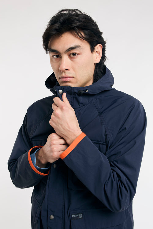 Windbreaker in Nylon Reps-2