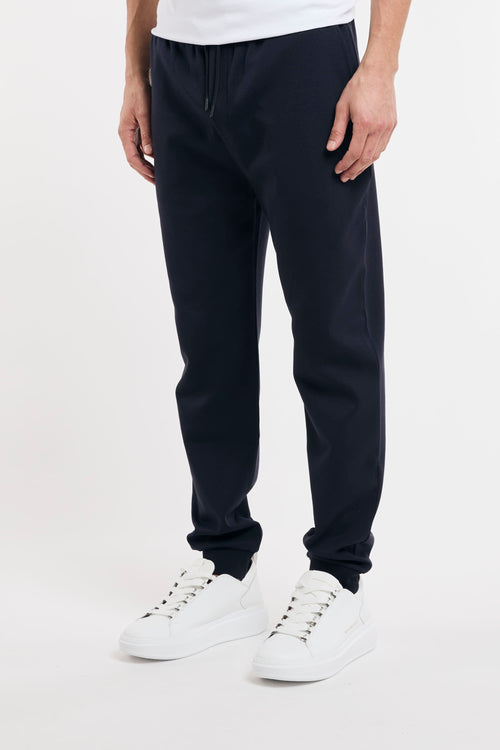 Pantalone jogger in felpa di cotone