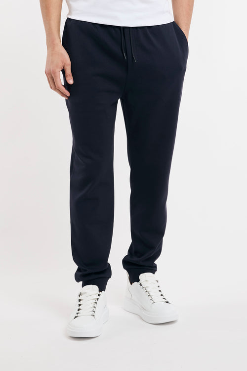 Pantalone jogger in felpa di cotone-2