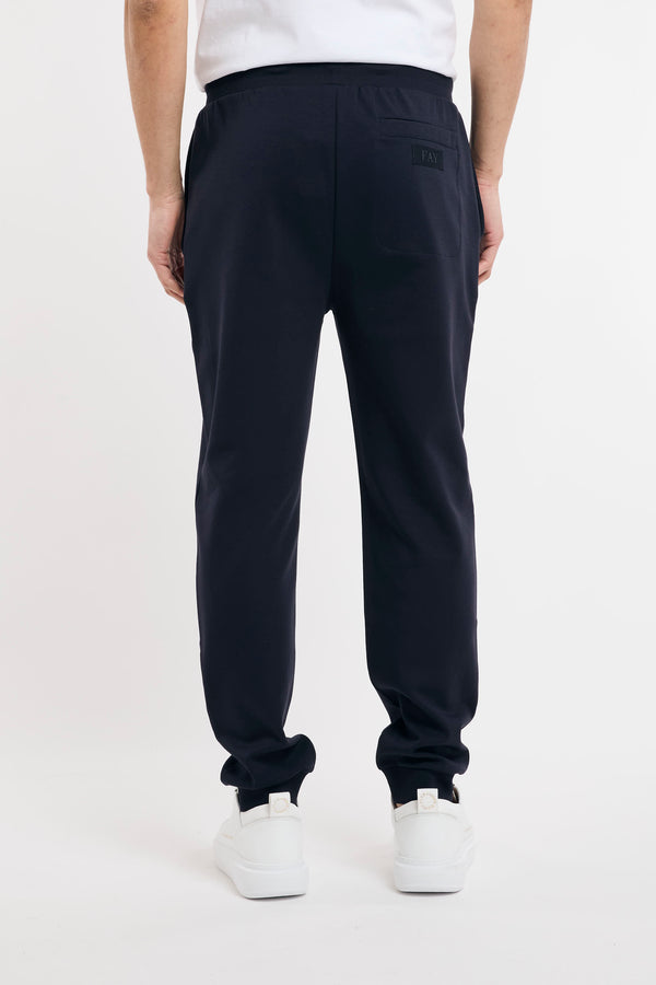 Pantalone jogger in felpa di cotone - 5