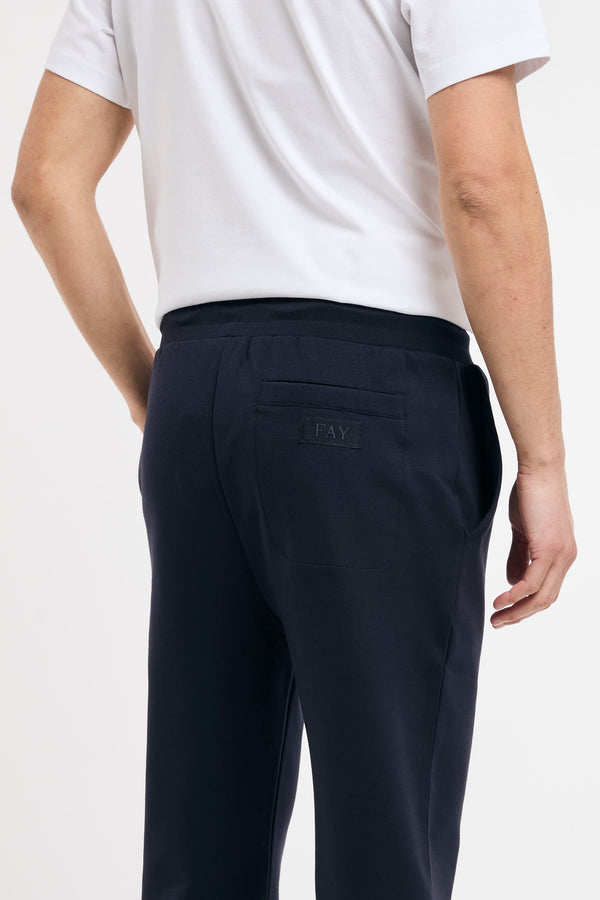 Pantalone jogger in felpa di cotone - 6