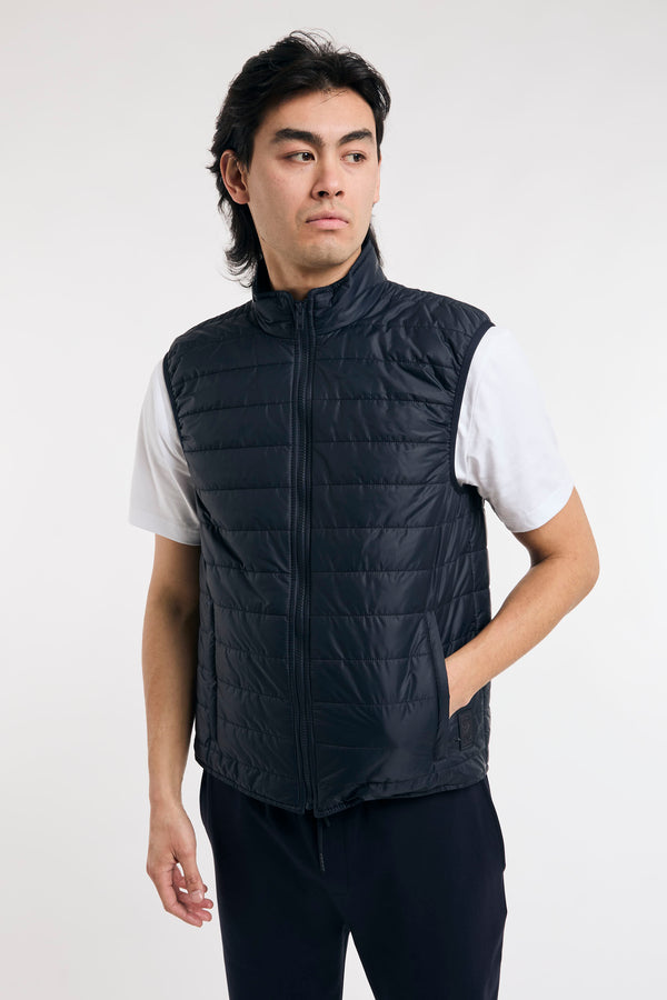 Gilet in nylon trapuntato - 4