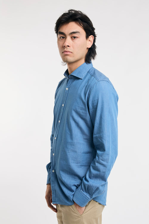 Camicia regular in denim-2