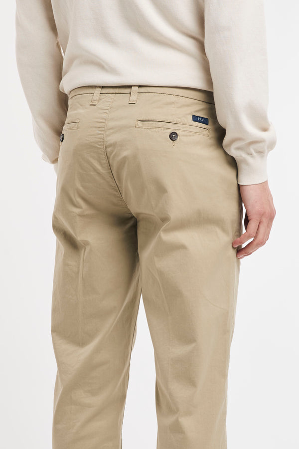 Pantalone slim in gabardina stretch - 7