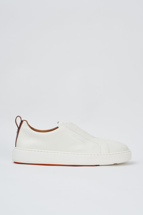 Sneaker slip-on in pelle bottalata