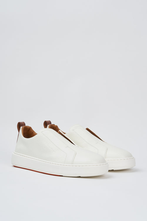 Sneaker slip-on in pelle bottalata-2