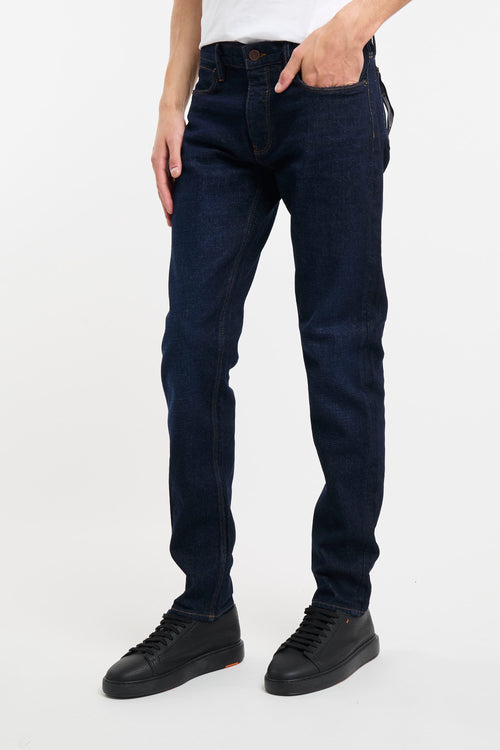 Blue Denim Jeans Emporio Armani-2