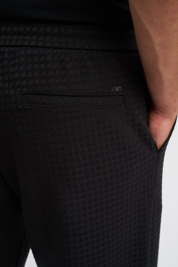 ASV lyocell blend jacquard jersey trousers - 6