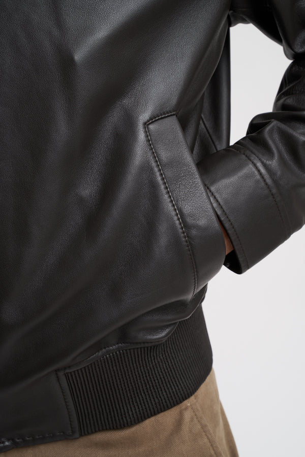 Blouson in aniline lambskin nappa - 5