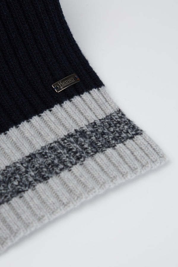 Sciarpa Resort in double rib wool - 2