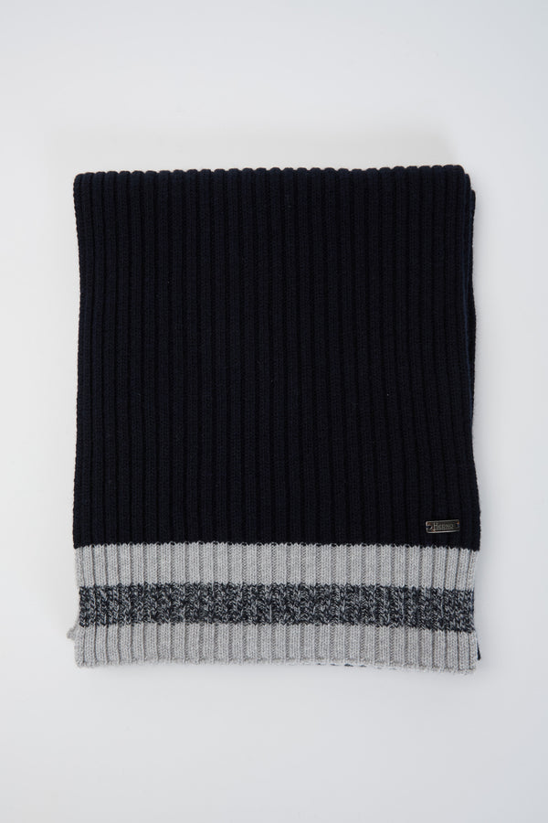 Sciarpa Resort in double rib wool - 3