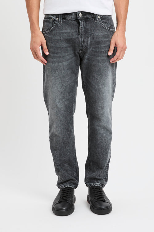 Jeans Brigthon carrot in denim stretch-2