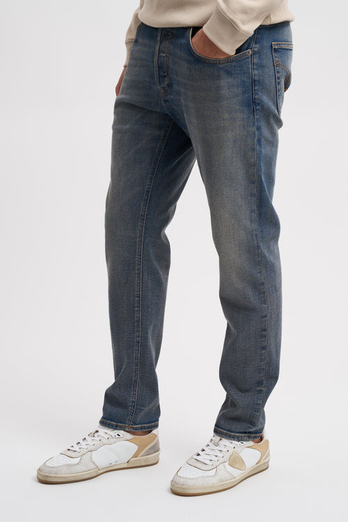 Jeans Dian carrot in denim stretch