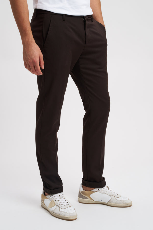 Pantalone Gaubert slim in tela di lana - 3