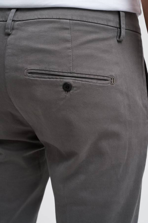 Schmale Hose Gaubert aus warmer Gabardine - 5