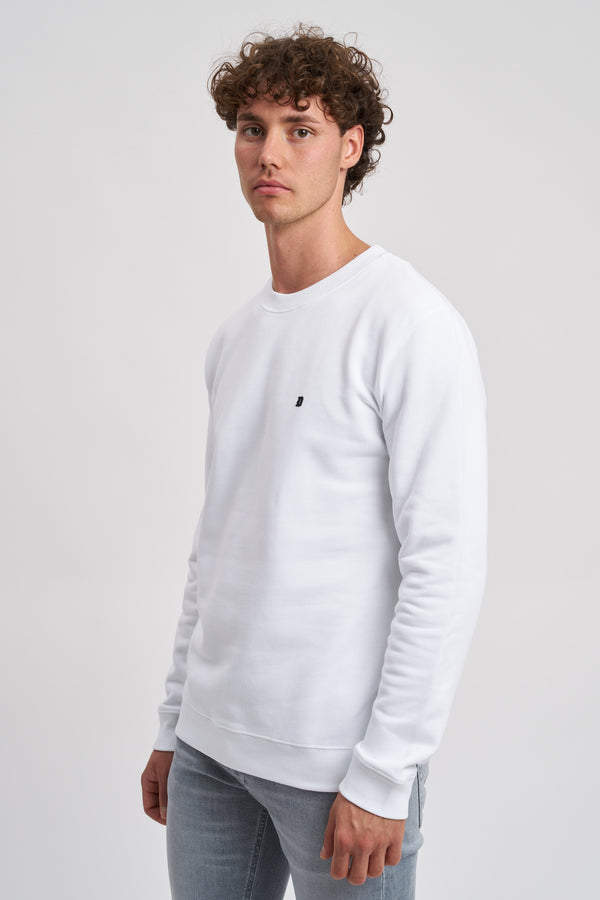 Normales Baumwoll-Sweatshirt mit Rundhalsausschnitt - 5