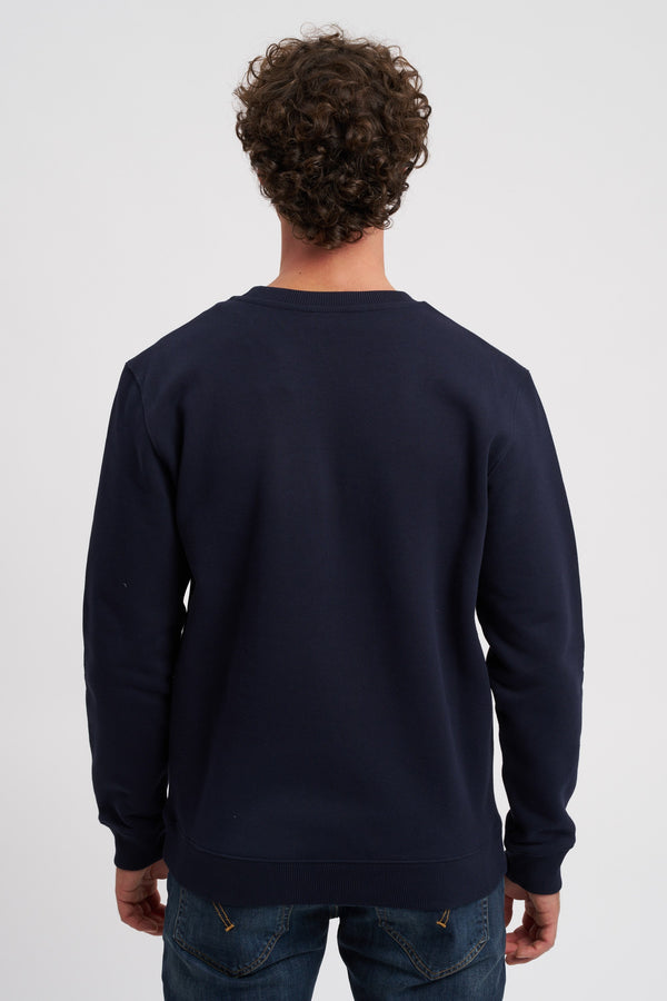 Regular crew neck cotton sweatshirt - 4