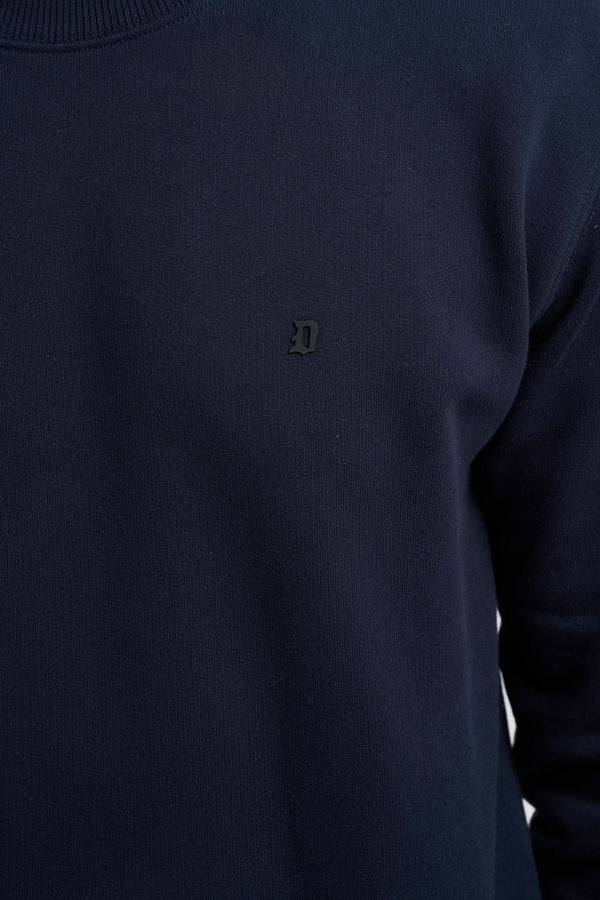 Regular crew neck cotton sweatshirt - 5