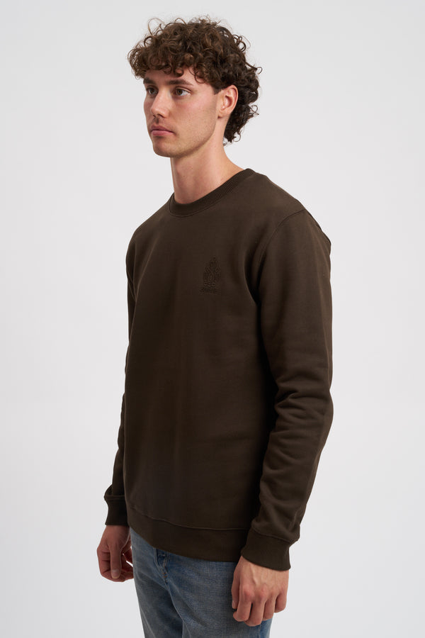 Felpa in cotone con logo - 6