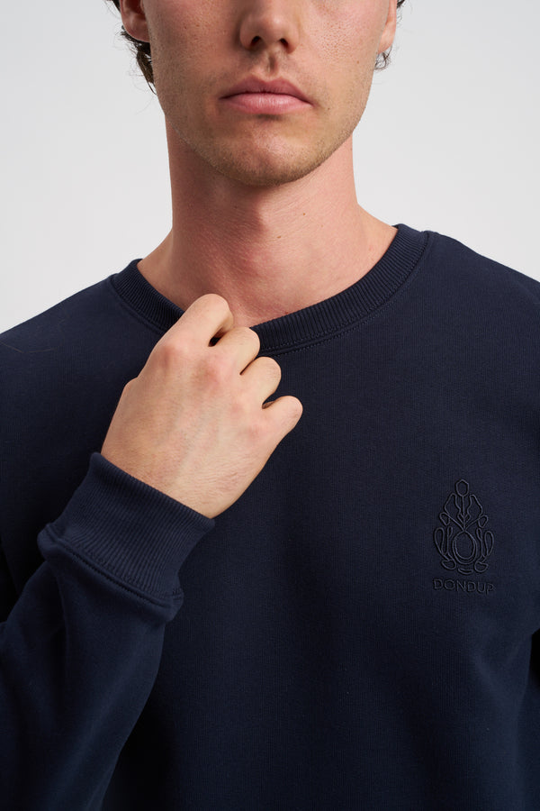 Felpa in cotone con logo - 2