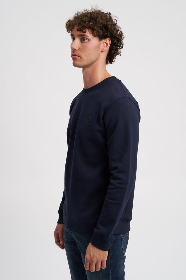 Felpa in cotone con logo - 3