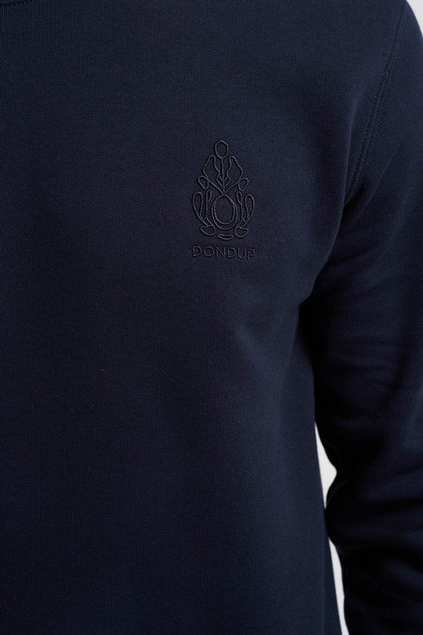 Felpa in cotone con logo - 5