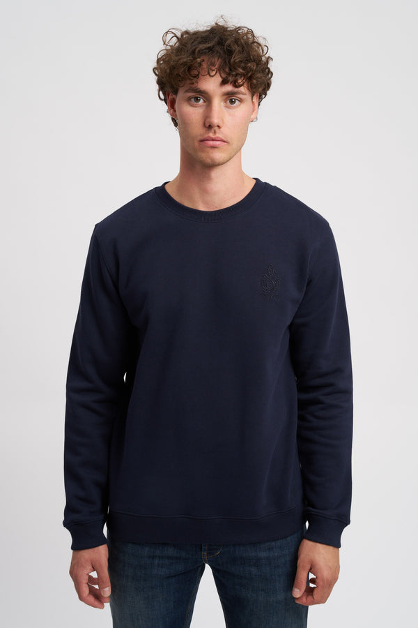 Felpa in cotone con logo - 6