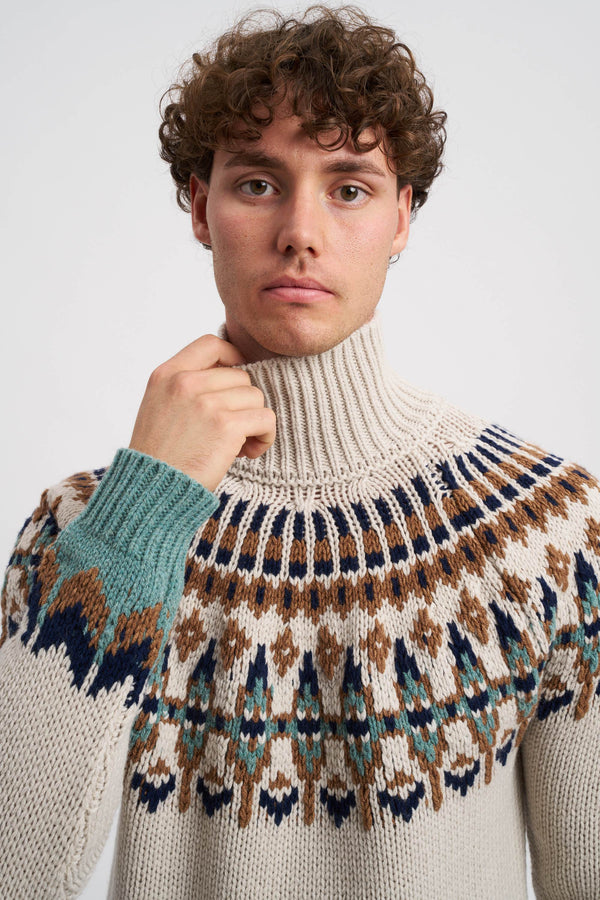 Patterned sweater - 1