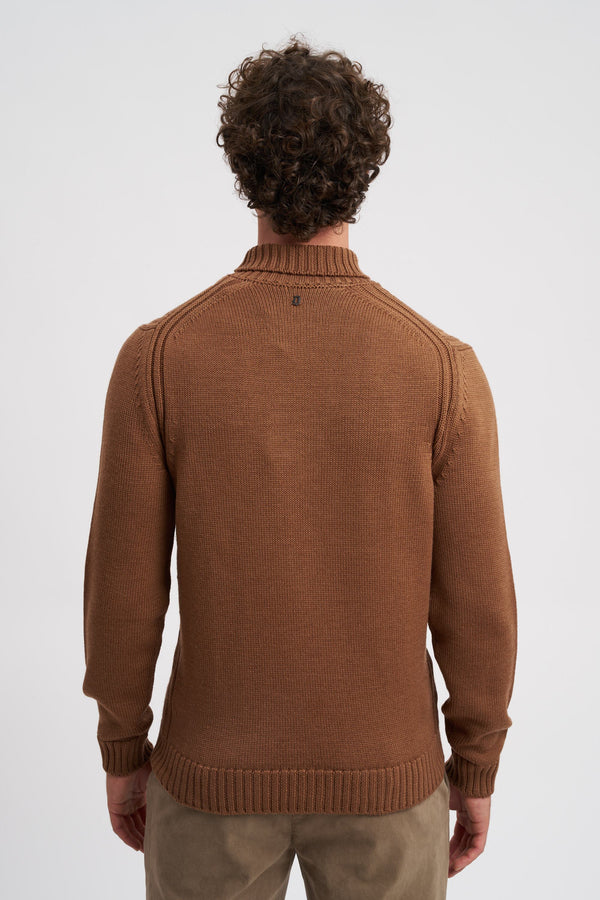 Rollkragenpullover aus Wolle - 4