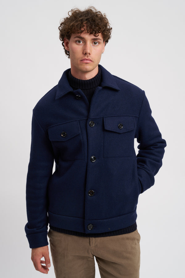 Wool Blend Field Jacket - 1