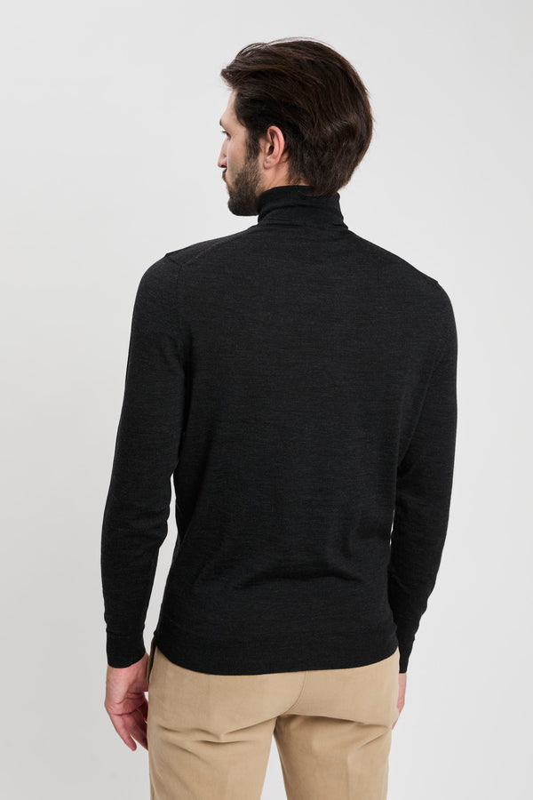 Rollkragenpullover aus extrafeiner Merinowolle - 3