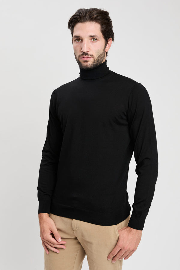 Rollkragenpullover aus extrafeiner Merinowolle - 5