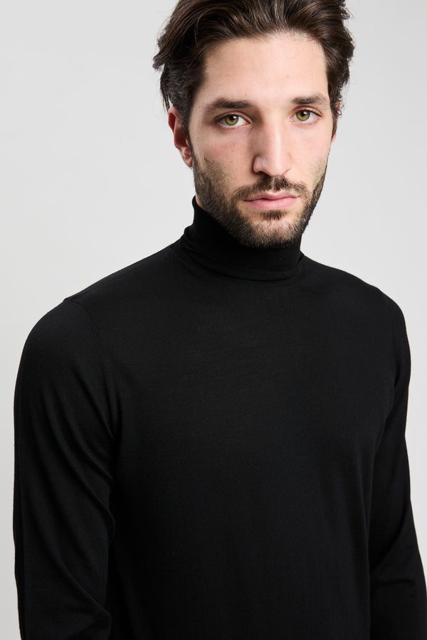 Rollkragenpullover aus extrafeiner Merinowolle - 1