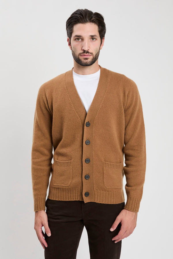 Cardigan in lana d'agnello - 7