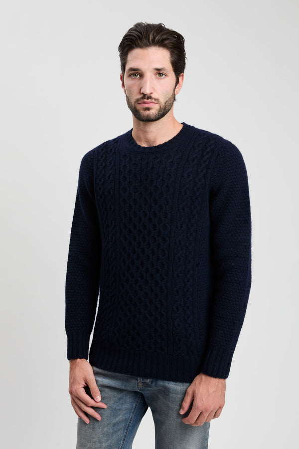 Rundhalsausschnitt aus Lammwolle - 2