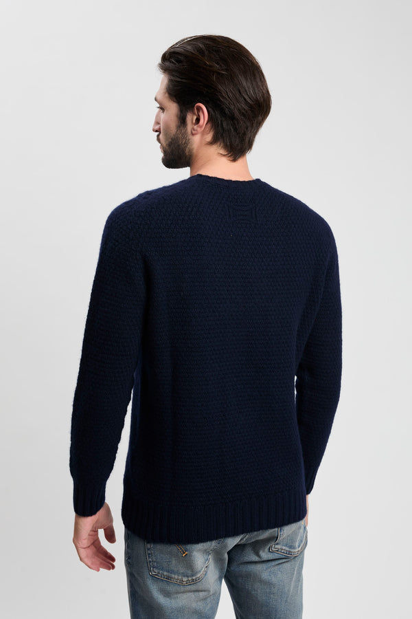 Rundhalsausschnitt aus Lammwolle - 4