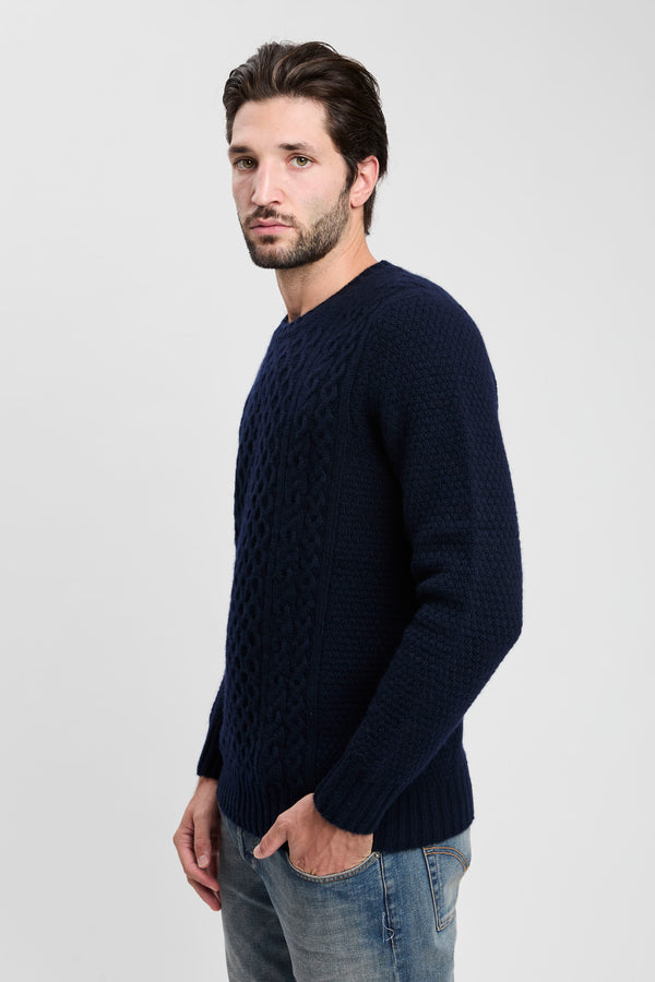 Rundhalsausschnitt aus Lammwolle - 5