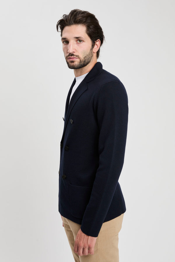 Zweireihiger Strickblazer - 5