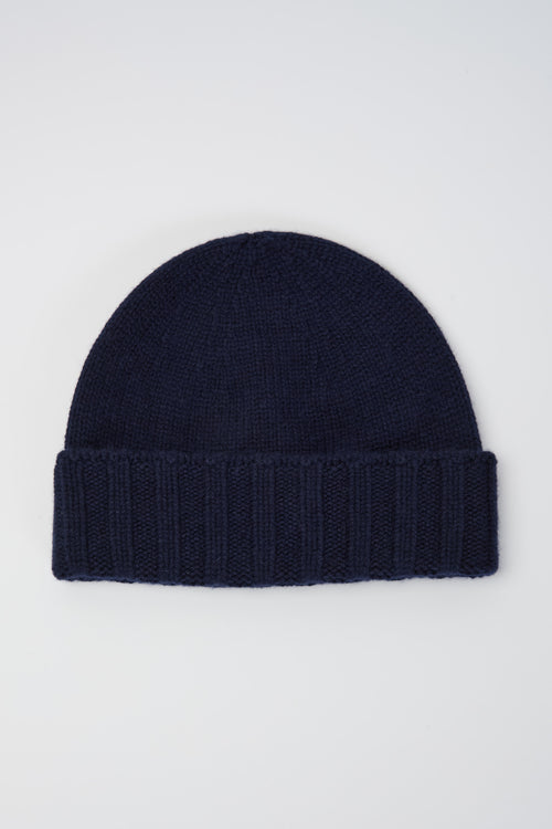 Berretto in puro cashmere