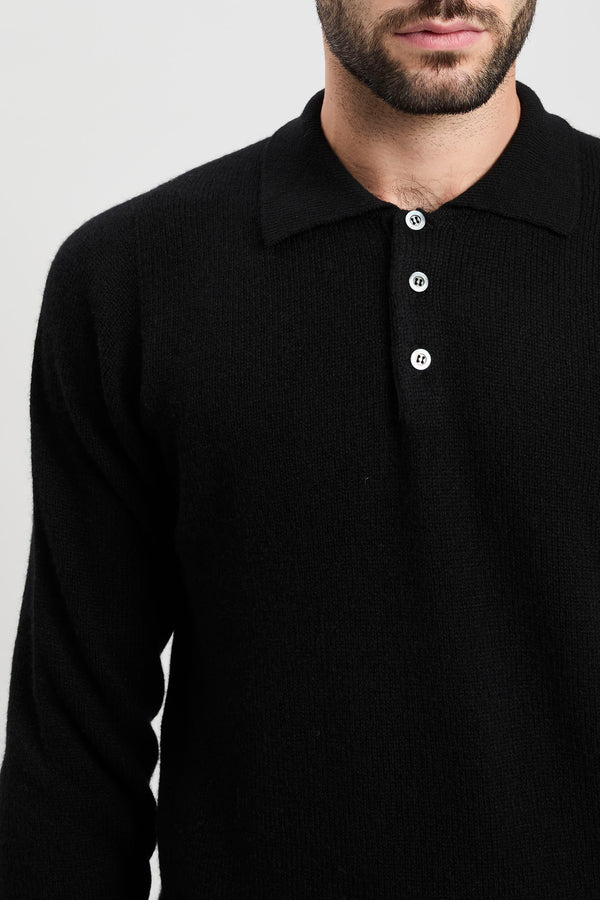 Lambswool polo shirt - 6