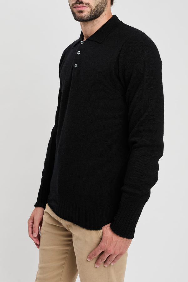 Lambswool polo shirt - 7