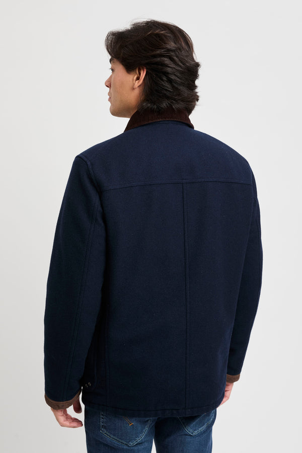 4 Haken aus Délavé-Wollstoff - 5