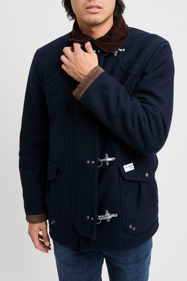 4 Haken aus Délavé-Wollstoff - 6